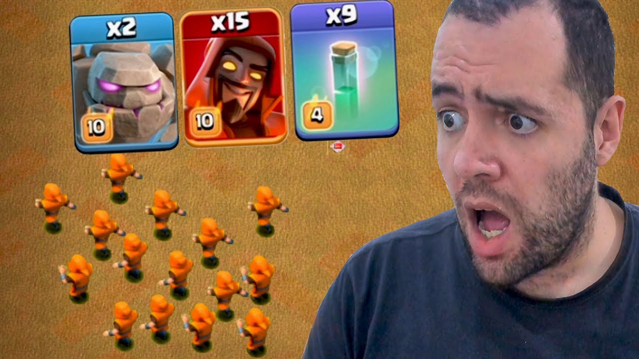 VEJA ISSO! ESSES SUPERMAGOS PRECISAM SER NERFADOS AGORA! VEJA ESSA ESTRATÉGIA NO CLASH OF CLANS