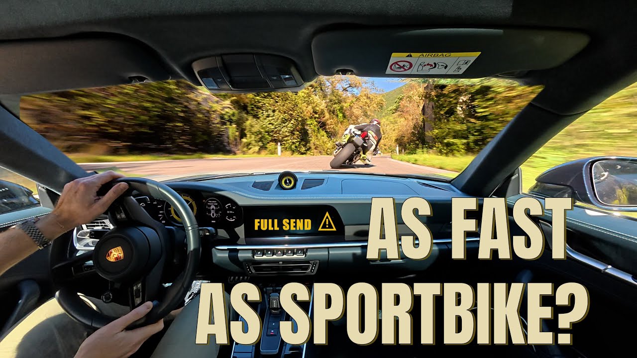 992 Carrera S | R1 & S1000RR x2 | Full Throttle Chase