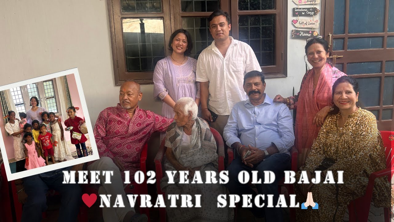 Meet 102 years old bajai ji | Navratri special ✨
