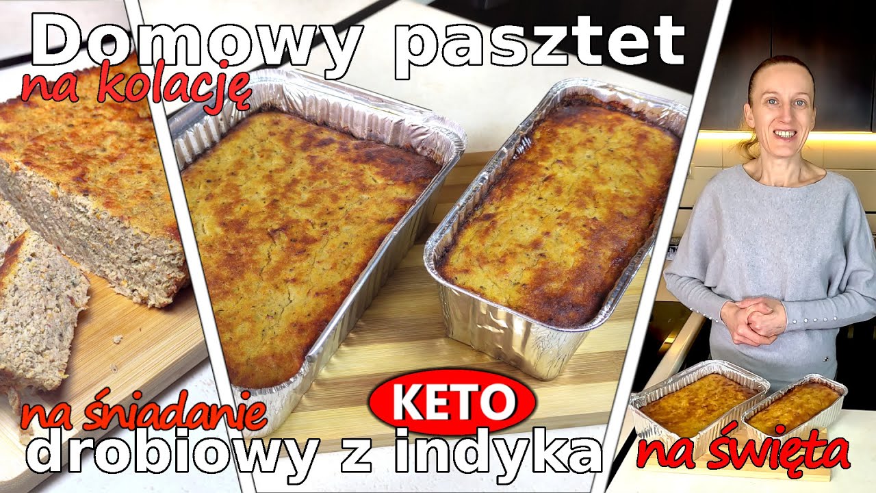 Wyśmienity DOMOWY pasztet drobiowy z indyka - PRZEPIS na pasztet na święta i nie tylko