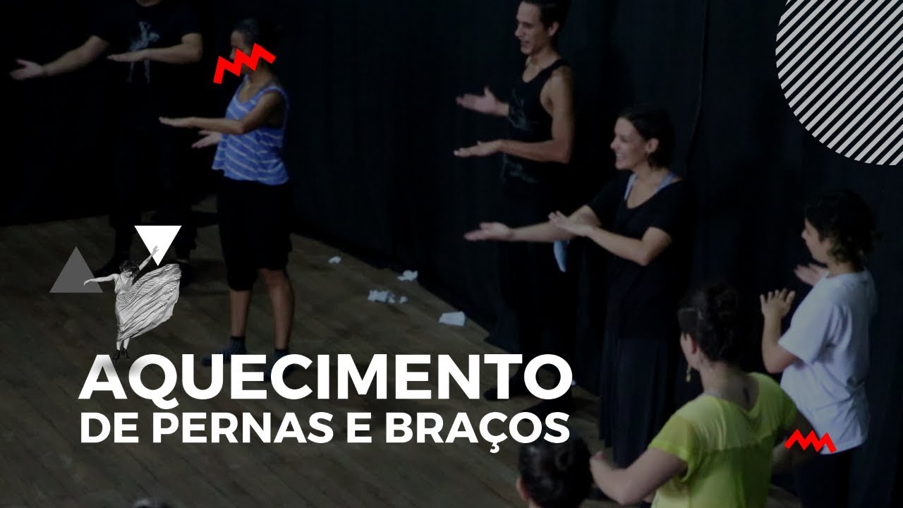 AQUECIMENTO COORDENANDO PERNAS E BRAÇOS | Dança Contemporânea