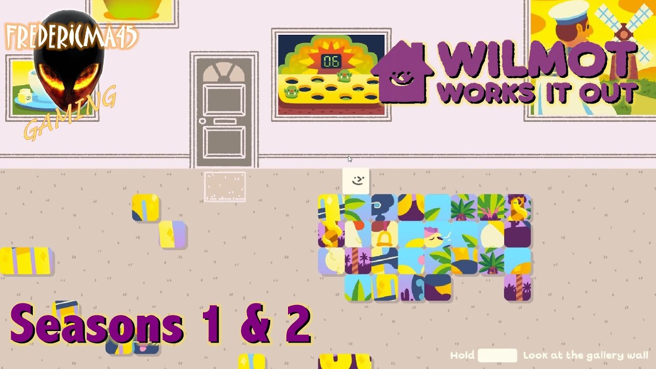 WILMOT WORKS IT OUT Season 1 & Season 2 Gameplay (Casual Puzzle Game)