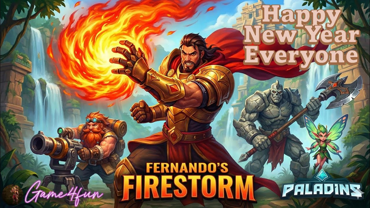 Fernando | Paladins Competitive Gameplay