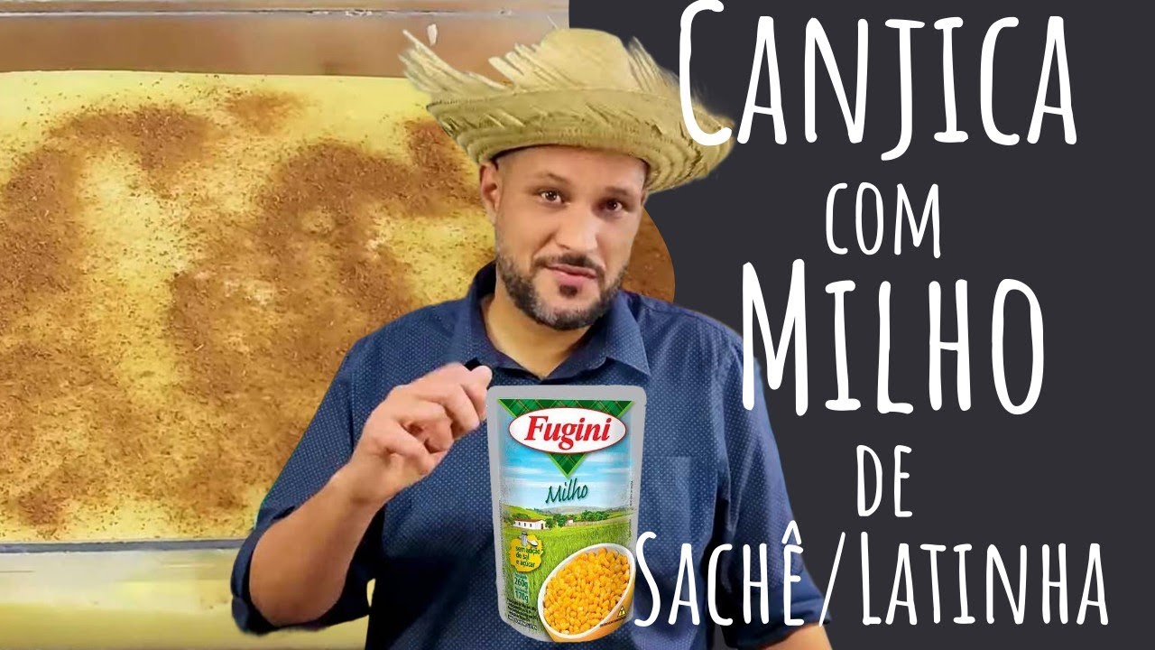 Canjica / Curau com milho de latinha |Receitas Fáceis São João | Pai na Cozinha
