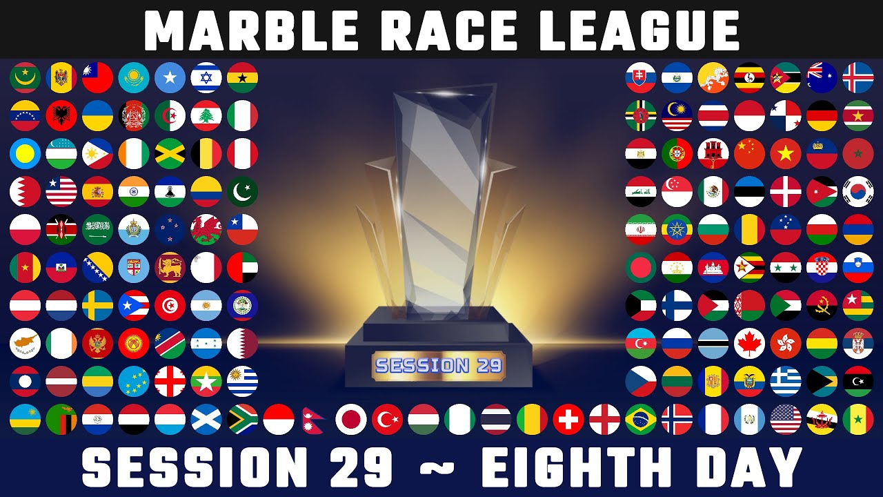 150 Countries World Cup Marble Race League - Session 29 Eighth Day