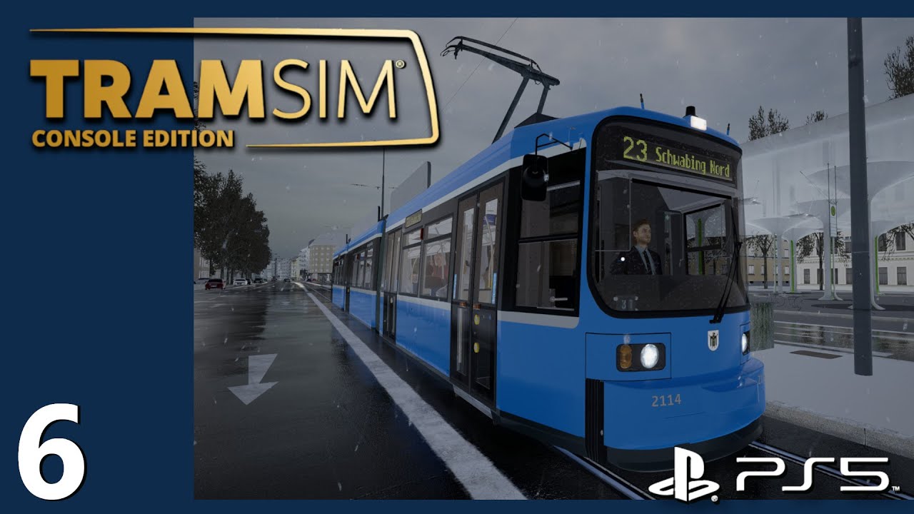TramSim Console Edition PL | Playstation 5 | #06 Trasa 23 Monachium R2.2B