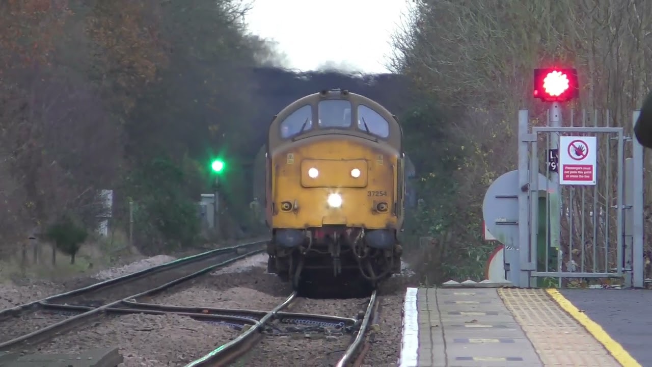 Gainsborough Freight (Unseen Footage) Classes 37/66 #freighttrains #locomotives #railway 