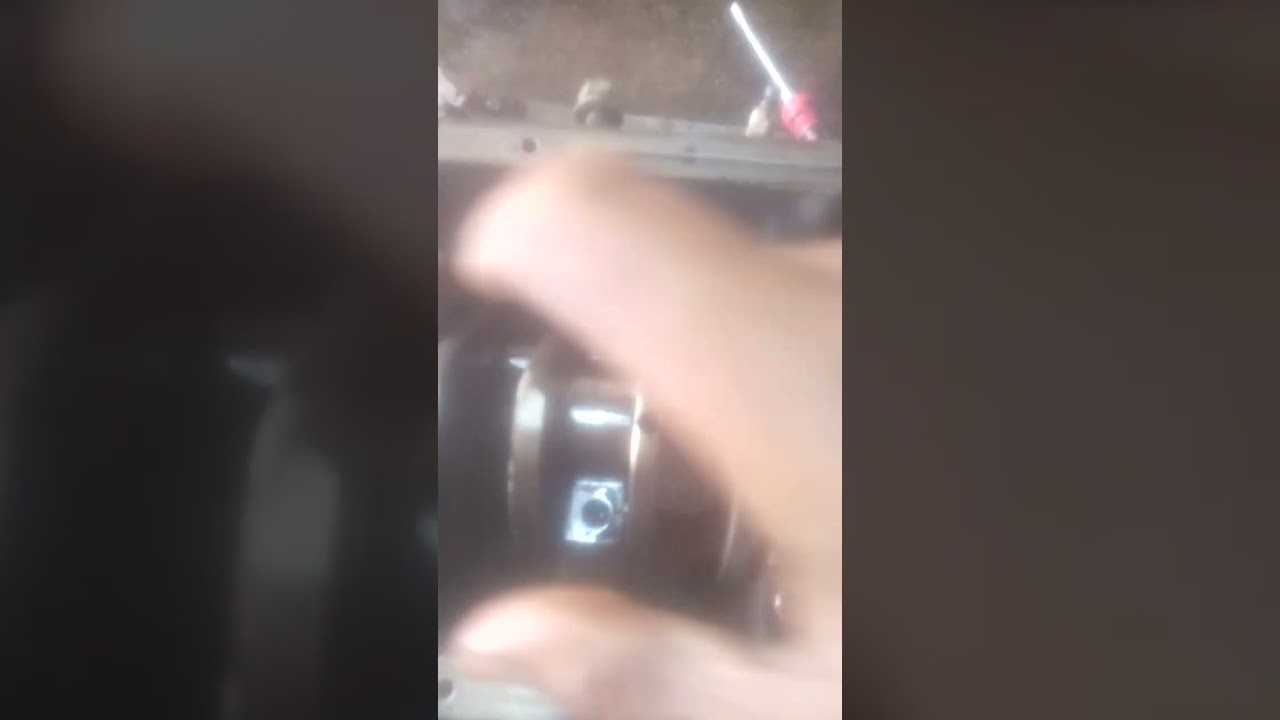 ضبط خلوص هلال الكرنك بمعرفت الميكانيكى بدون خراط