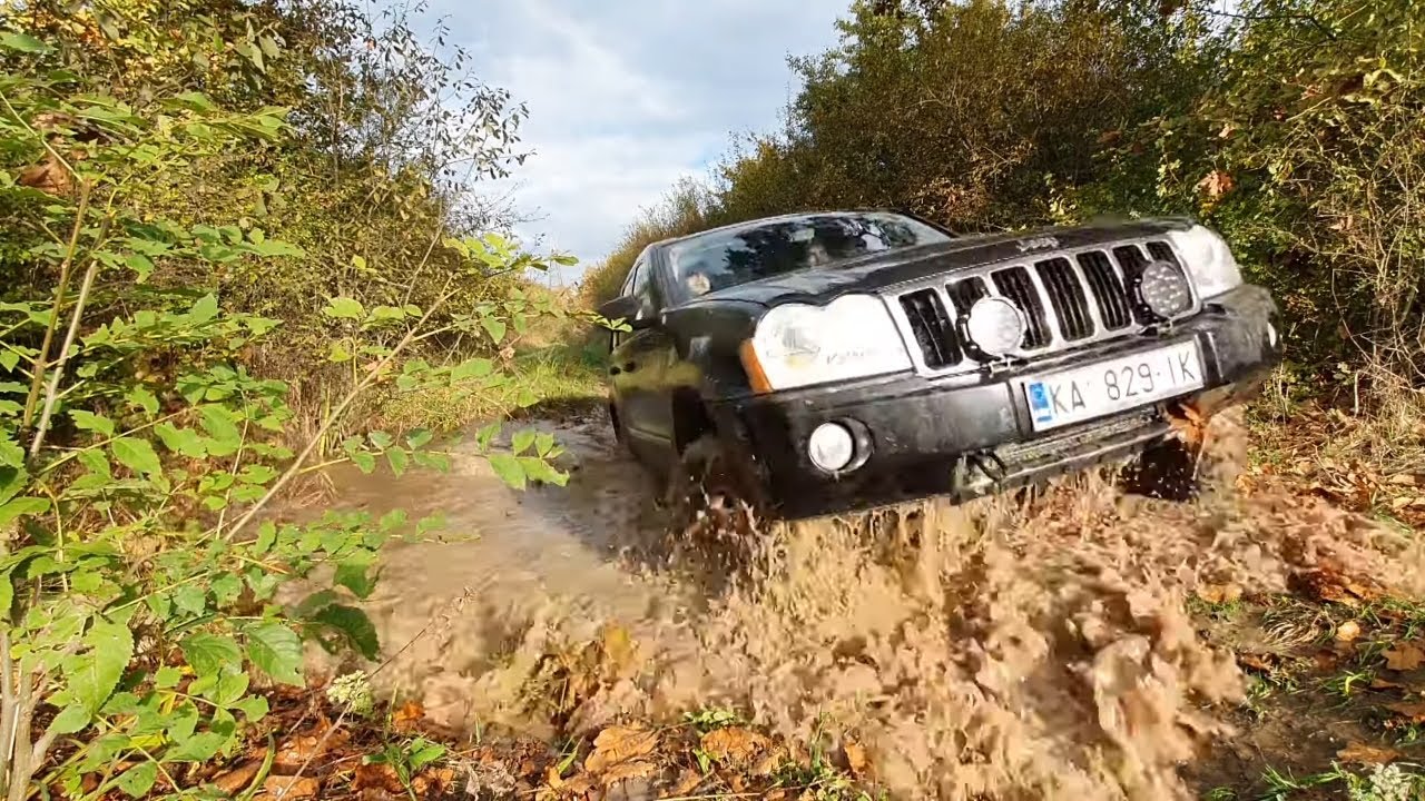 Jeep WK 3.0 CRD & XJ 2.5 TD - Off Road, Mud, Water