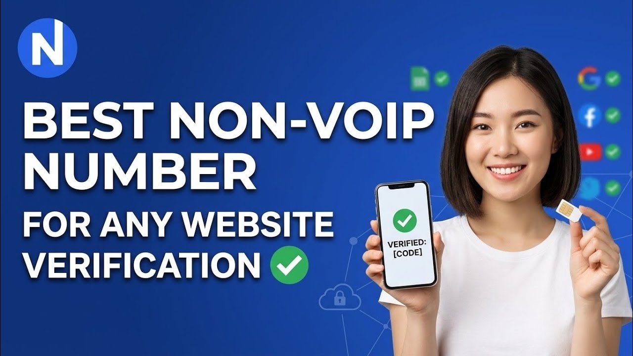 Best Non-VoIP Virtual Phone Number for Online Verification (Bypass SMS OTP Verification)