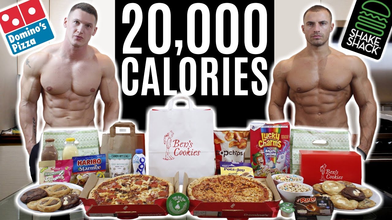 BODYBUILDERS vs 20,000 CALORIE CHALLENGE | Epic Cheat Day