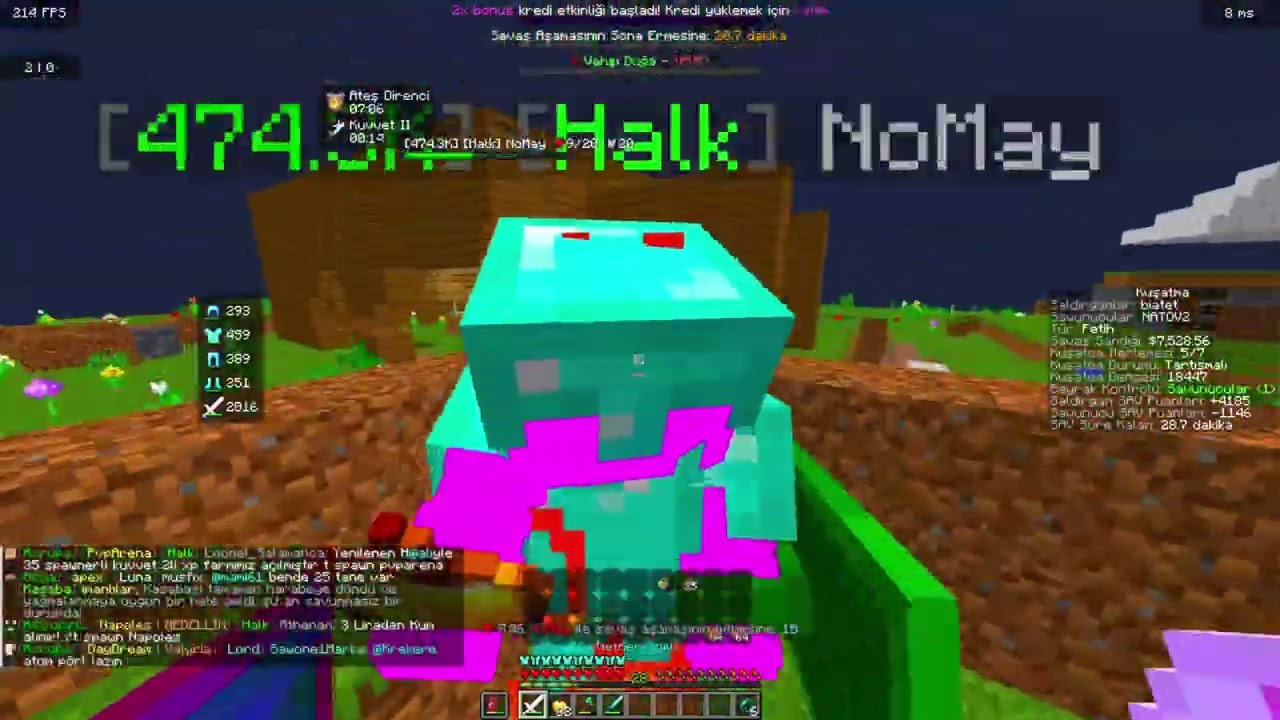 Craftluna Killmontage (MamiPvP,KralRota Ve NobleKarma için) @craftlunamc