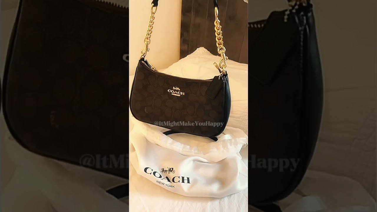Coach teri shoulder bag. Colour:Walnut