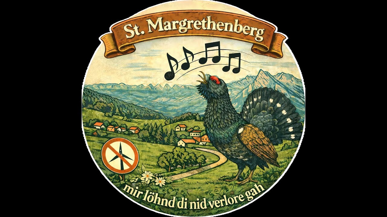 St. Margrethenberg, Protestsong gegen den Windpark.