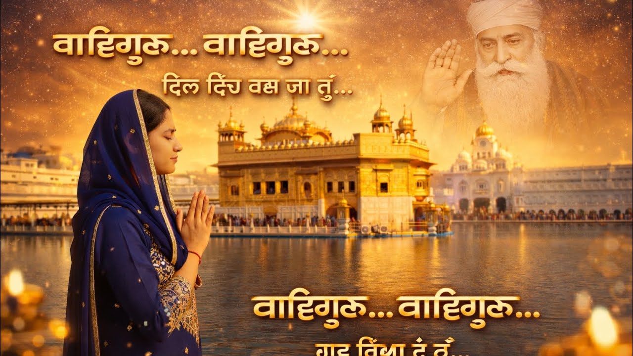 ਵਾਹਿਗੁਰੂ… ਵਾਹਿਗੁਰੂ… ✨ | ਦਿਲ ਵਿੱਚ ਵਸ ਜਾ ਤੂੰ | ਸੁਖ-ਸ਼ਾਂਤੀ ਵਾਲਾ ਸਿਮਰਨ ਭਜਨ