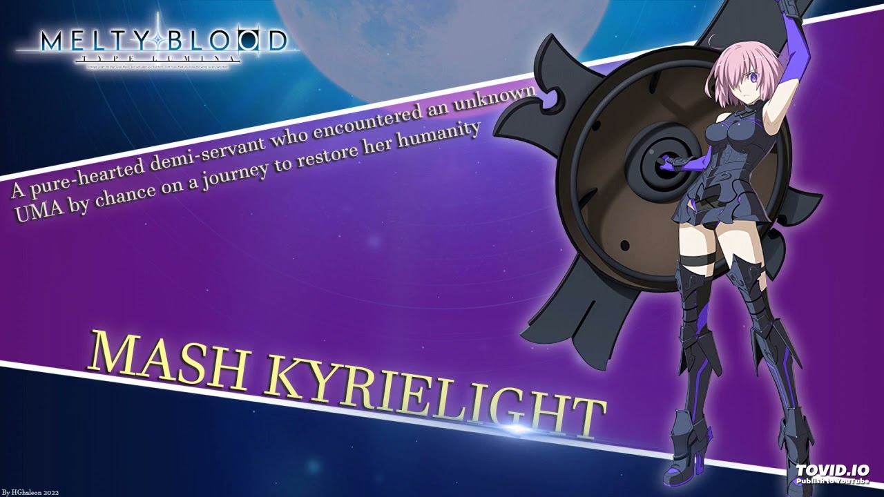 Melty Blood Type Lumina OST - A Fateful Crossroads (Mash Kyrielight's Theme)