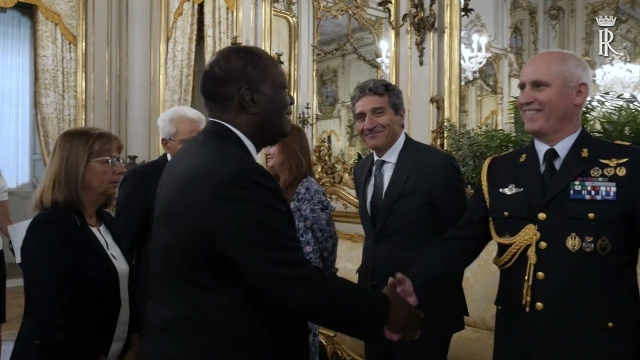 Mattarella incontra il Presidente della Repubblica della Costa d’Avorio