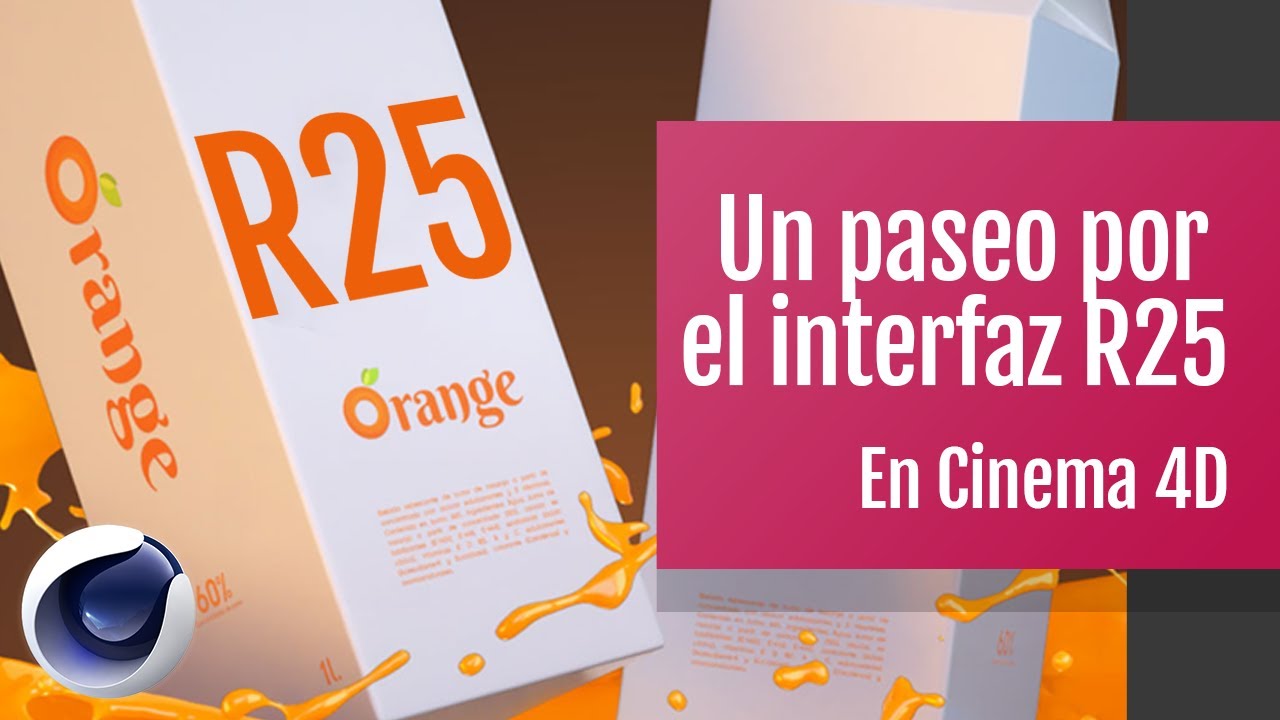Cinema 4D R25. Un paseo por el nuevo interfaz.
