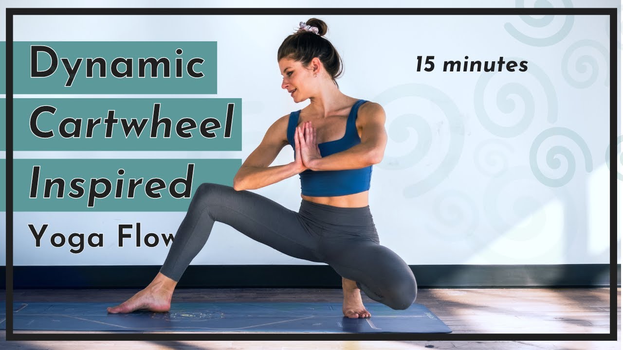 15-minute Yoga Flow for Obliques and Inner Thighs • Cartwheel Inspired • Great for your brain!