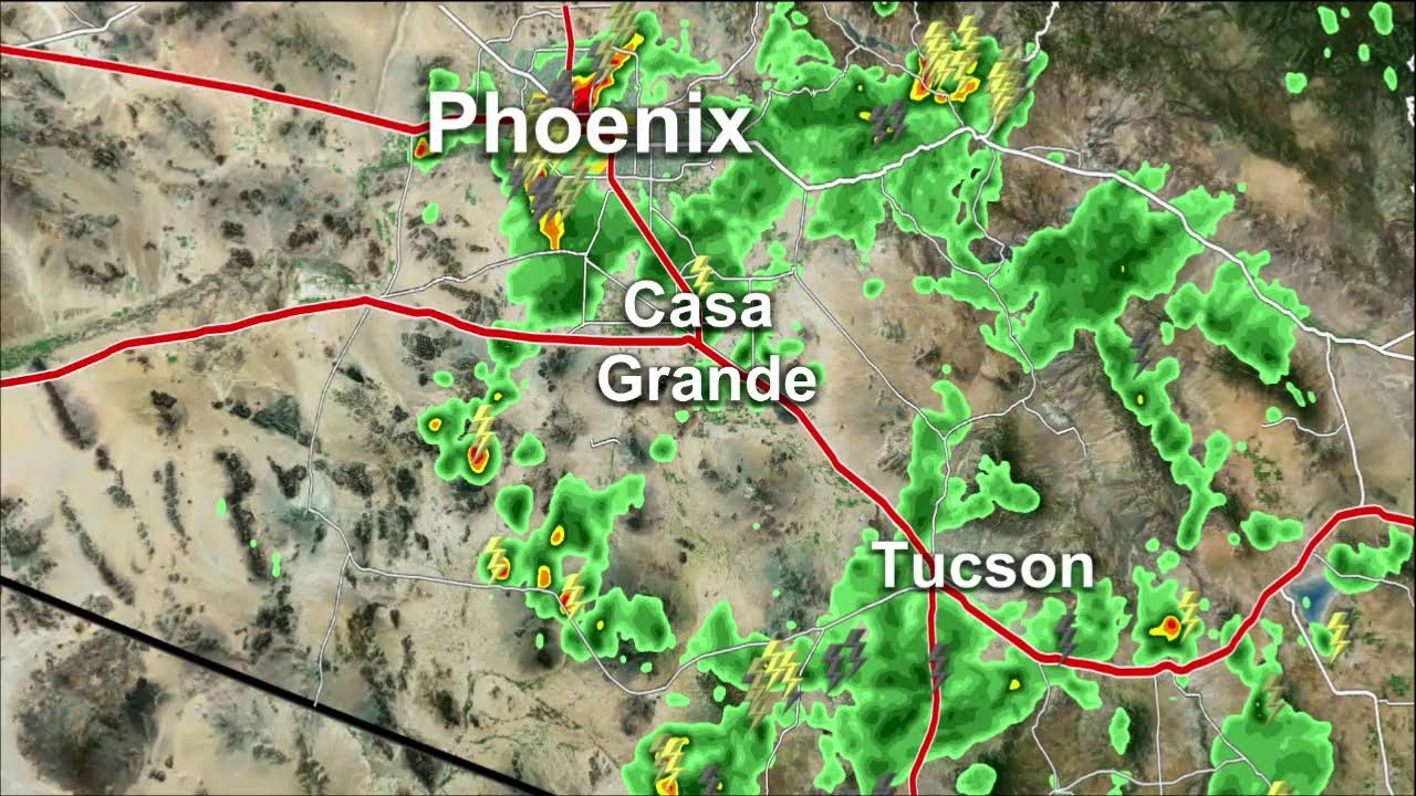 LIVE RADAR: Monsoon activity is picking up. Track the storms here.