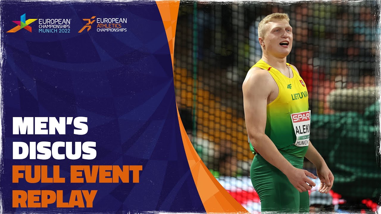 Men's Discus Final | Munich 2022 | Mykolas Alekna