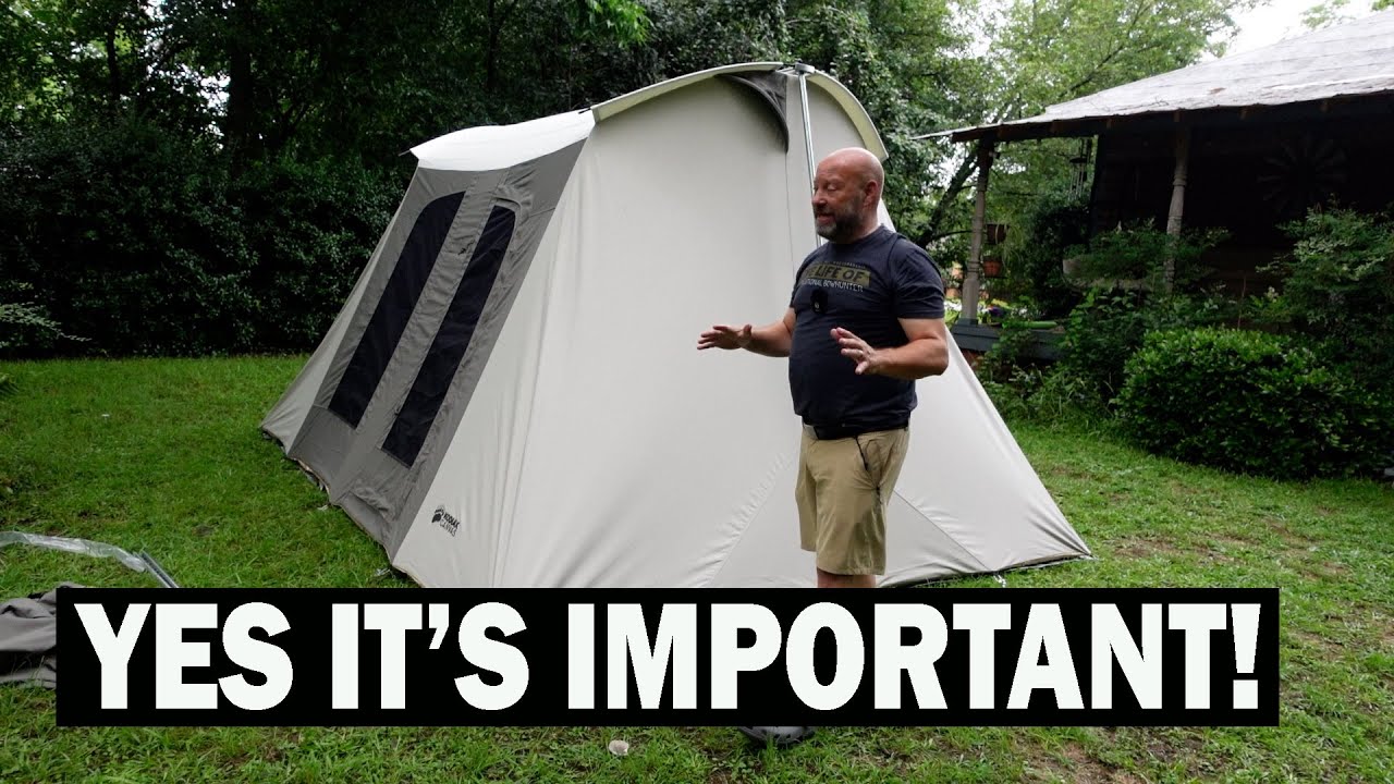 Prepping Your New Canvas Tent, Must Do This Right! (Kodiak, Spring Bar, Wall Tent)