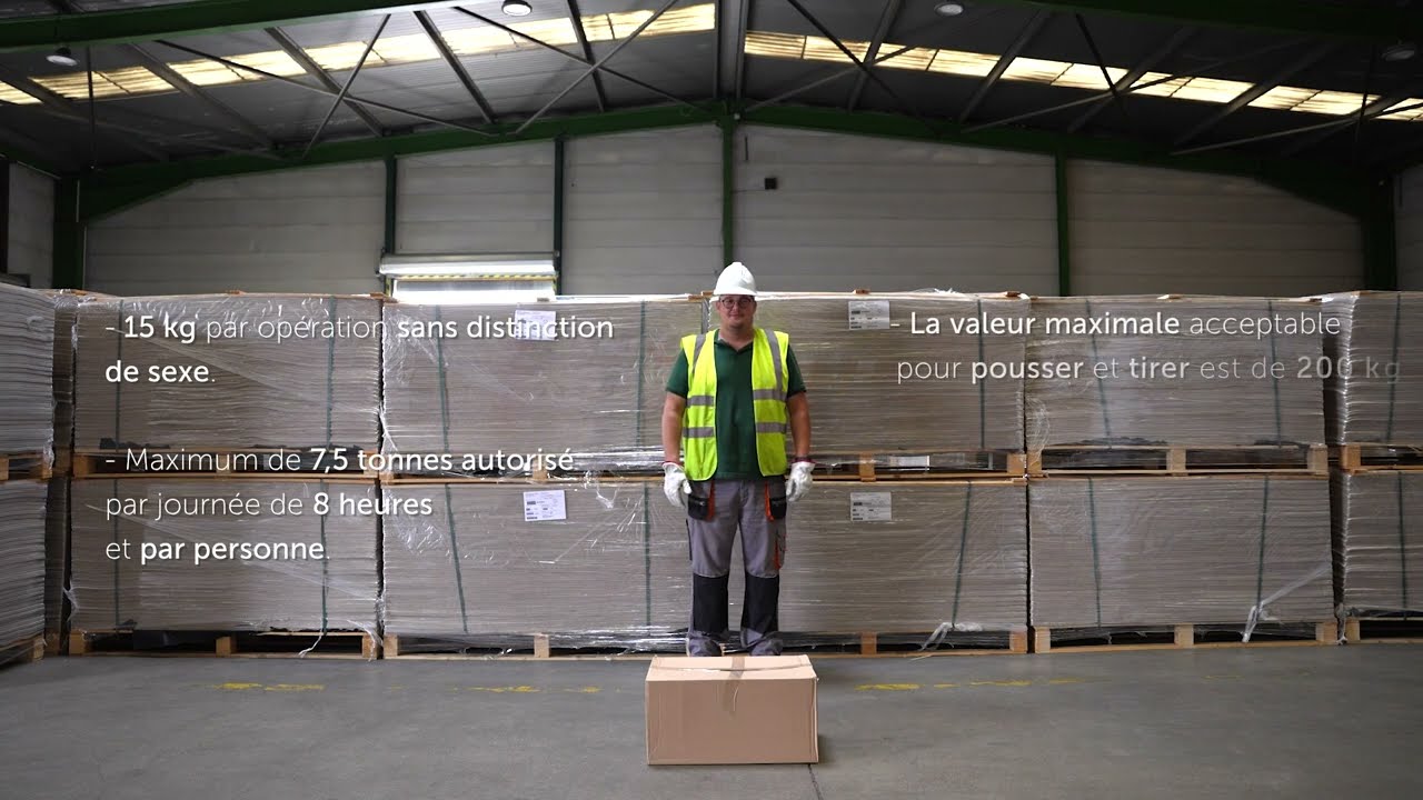 VIS MA ROUTE - Chargement et d&eacute;chargement avec manutention manuelle d&rsquo;une charge