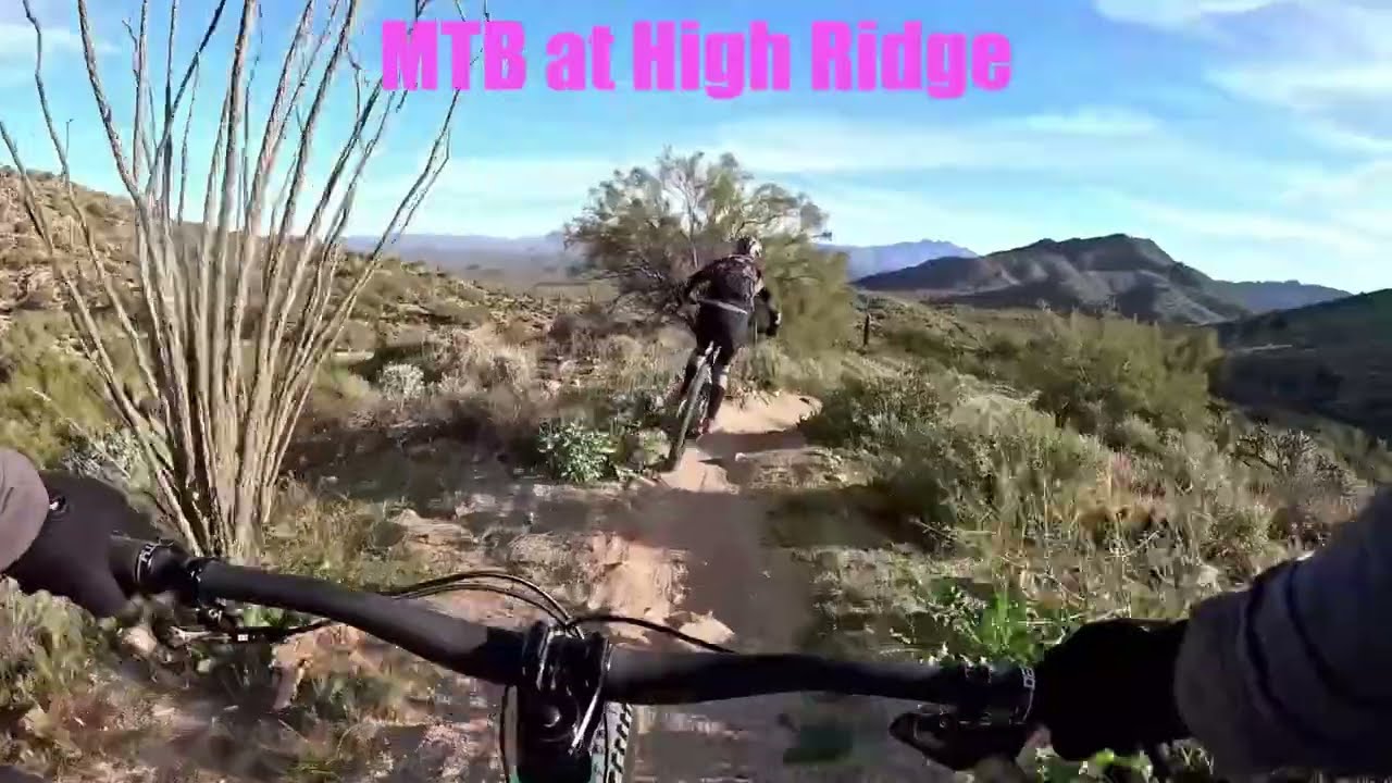 MTB at High Ridge, Hawes, Arizona