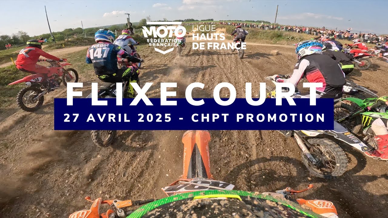 Motocross Flixecourt - Championnat Promotion Hauts de France - 27 avril 2025