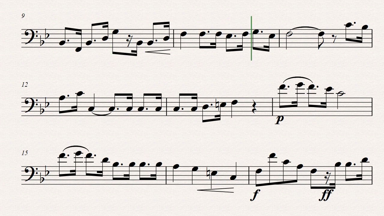 เพลงชาติไทย Euphonium/Baritone