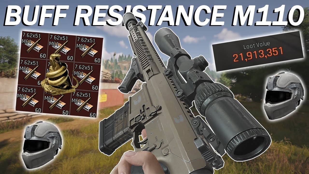 Buff Impact Shake Resistance M110 - Arena Breakout: Infinite Test