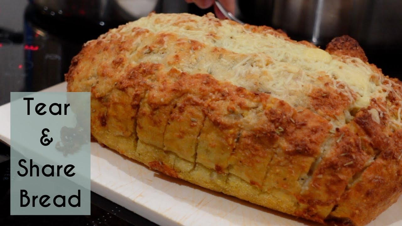 DELICIOUS TEAR AND SHARE BREAD RECIPE | Kerry Whelpdale