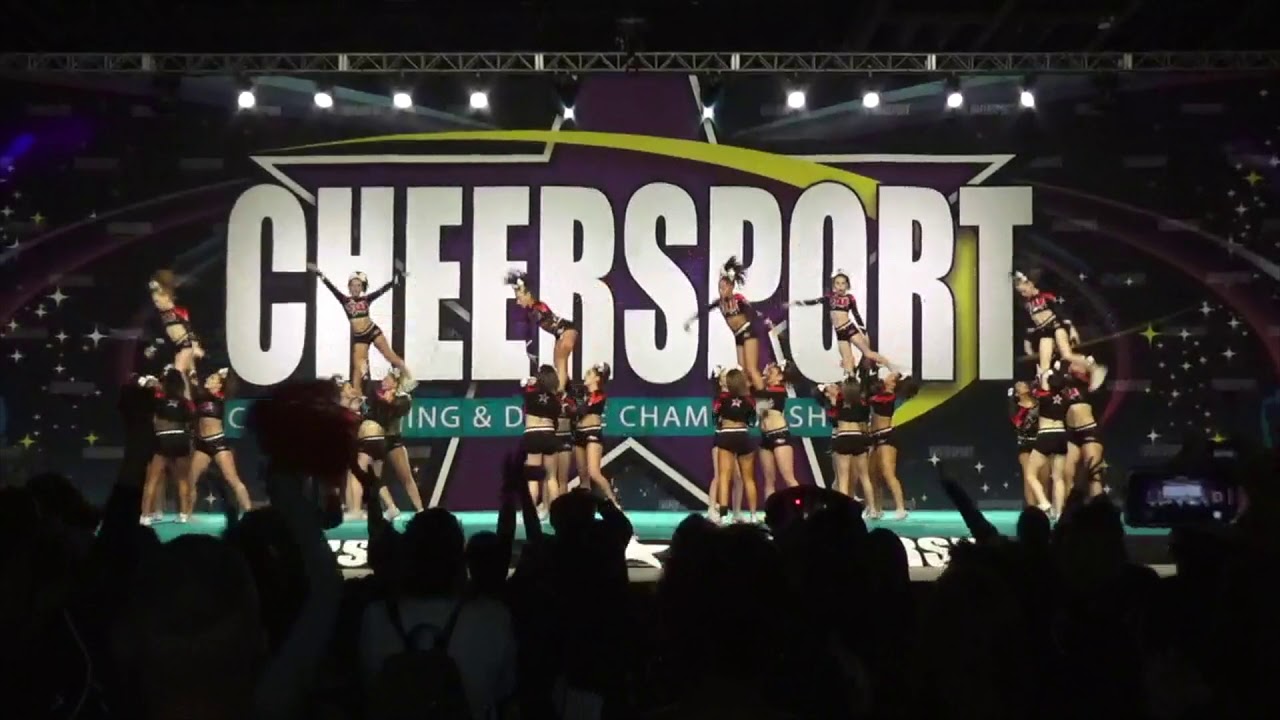 STAR Athletics | Senior Gold- Feb 2018 | All Star Cheer Senior 3 | Boonton NJ