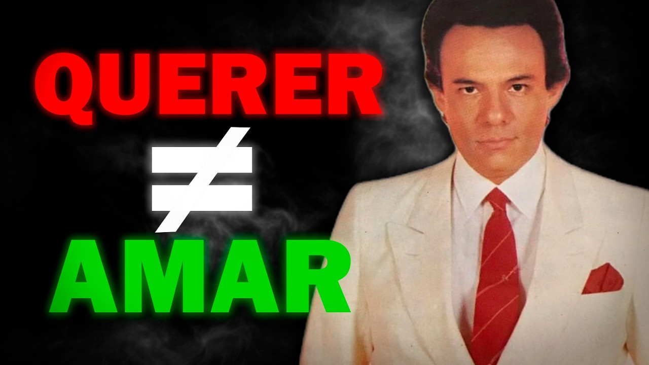 José José tenía razón: amar y querer no son lo mismo