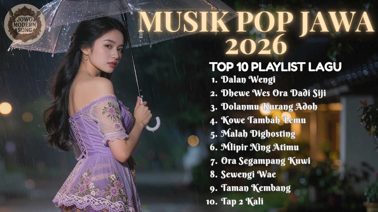Kumpulan Musik Pop Jawa Modern - 10 Top Lagu Jawa 2026