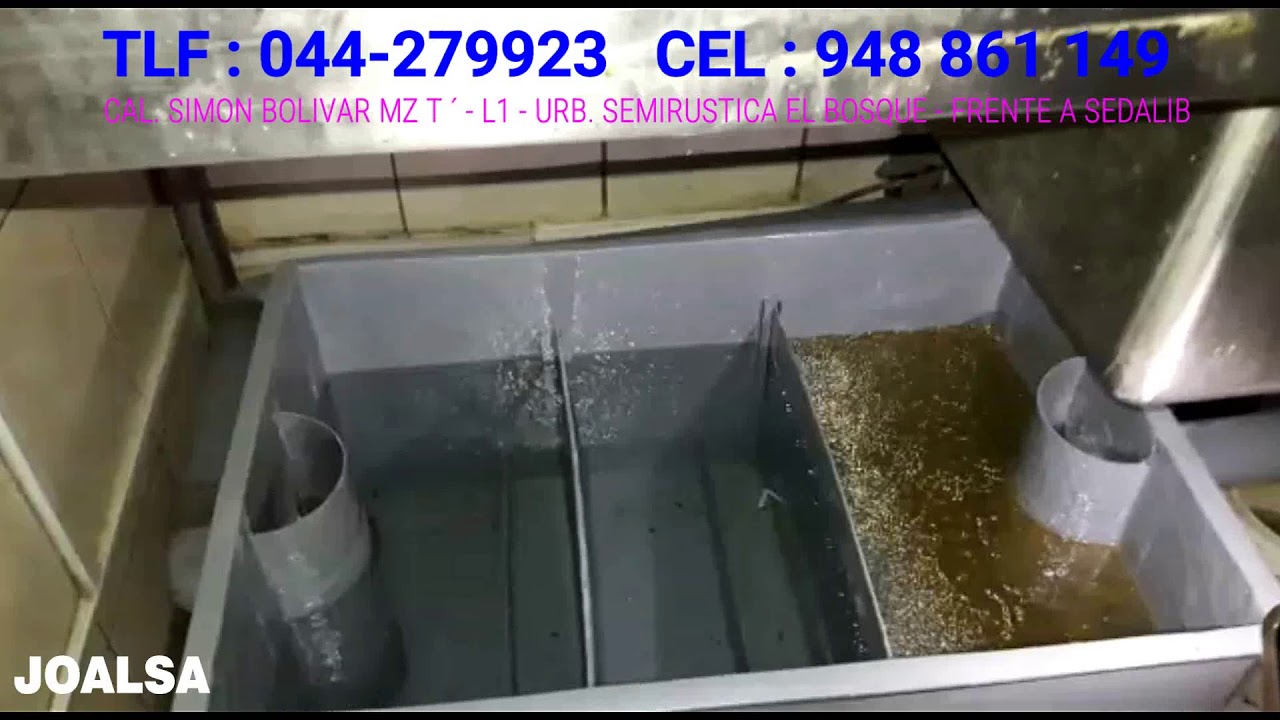 TRAMPA PARA GRASA
