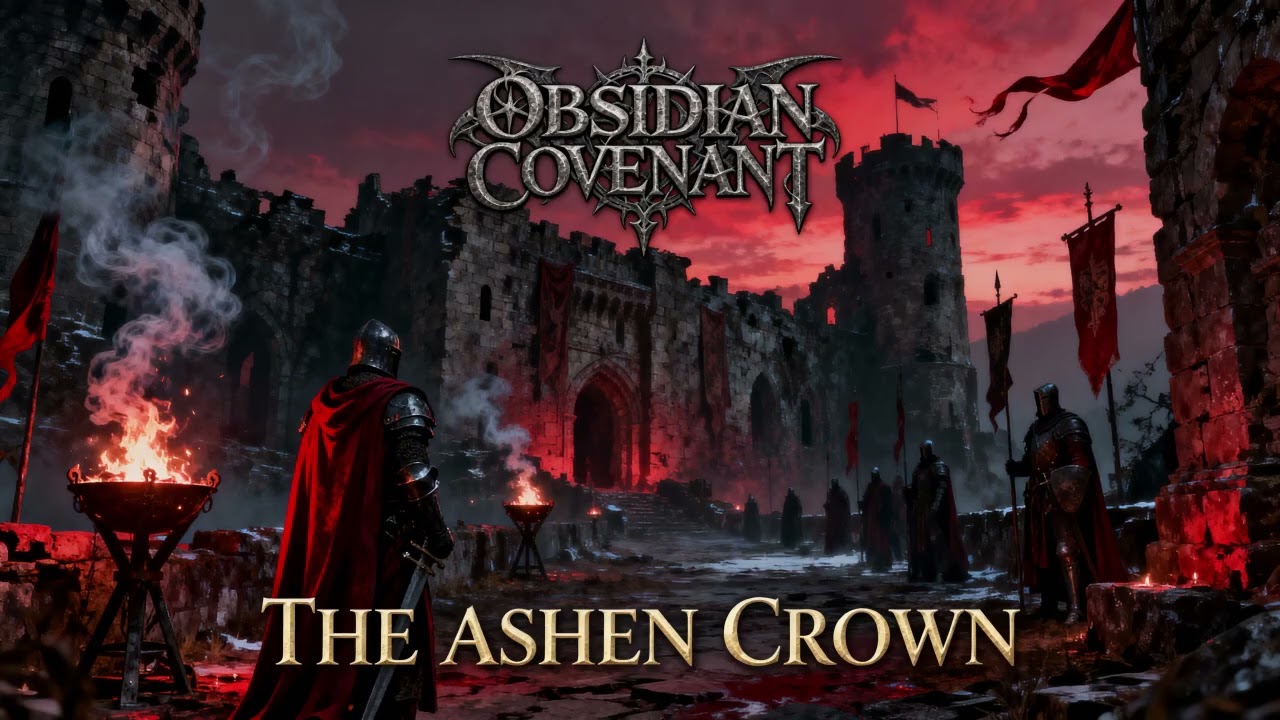 OBSIDIAN COVENANT – THE ASHEN CROWN ⚔️🔥 CLASSIC MEDIEVAL METAL | FULL ALBUM