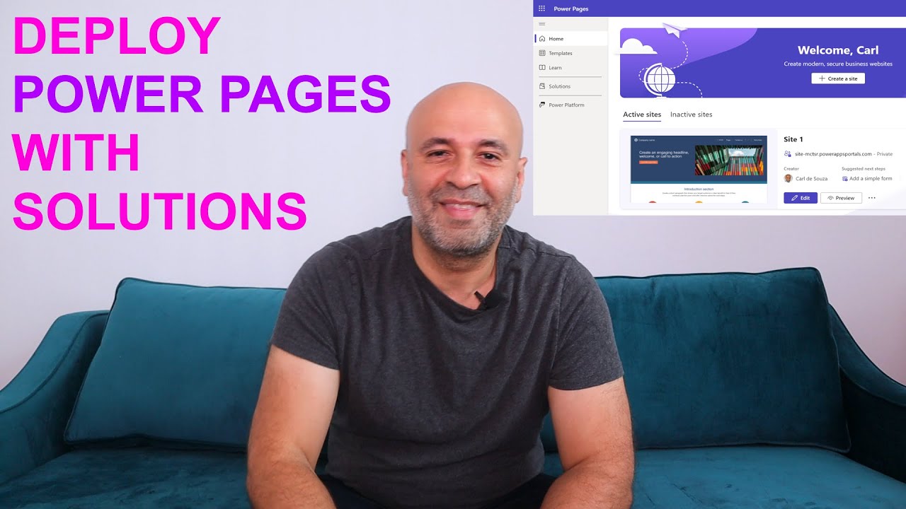 Power Pages Solution Deployments | 