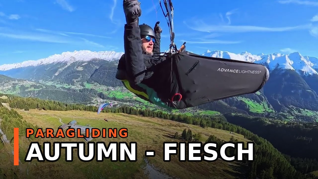 XC Flight in Fiesch | Late September, Smooth Thermals & First Snow