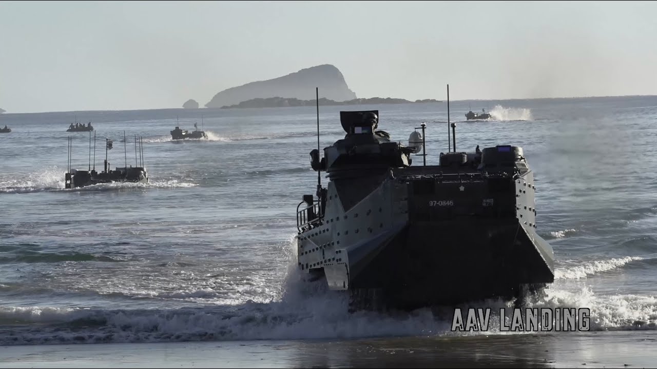 Talisman Sabre 2025 水陸両用訓練
