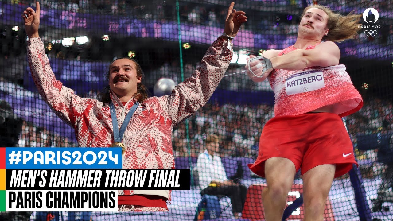 From Tension to Triumph: Paris 2024 Hammer Throw Showdown 🥇🥈🥉 | Paris Champions