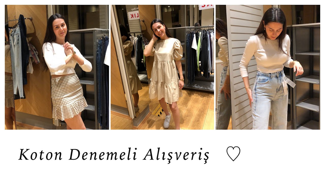 KOTON DENEMELİ ALIŞVERİŞ😍 | Yaz biraz erken mi gelmiş ne ? 🙃