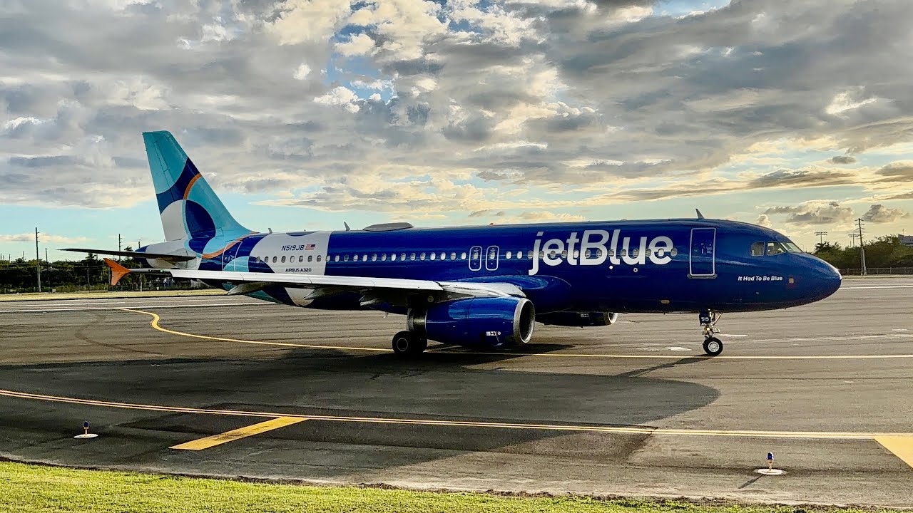 JetBlue’s Spotlight livery visiting Mercedita Airport (PSE/TJPS) 1/11/26.