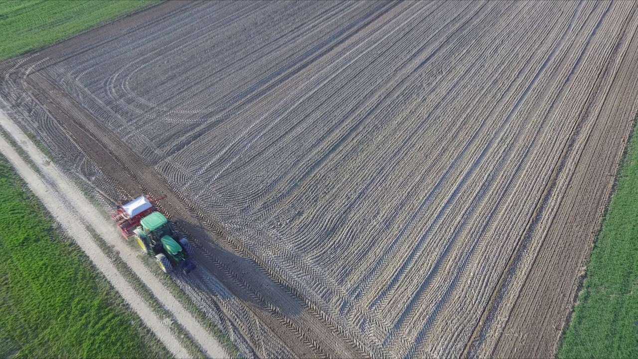 Siew Jęczmienia 2020/ John Deere 6120M & Kverneland Accord DA