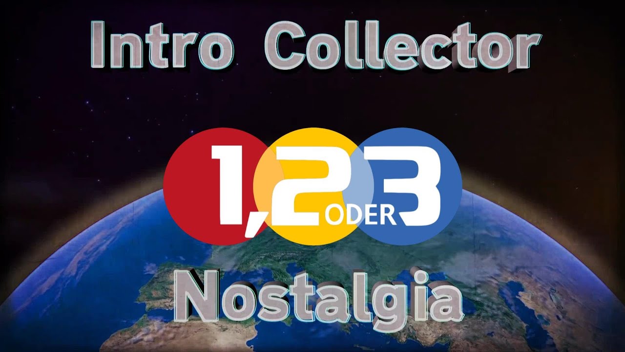 Geschichte der 1, 2 oder 3-Intros | Intro Collector Nostalgia