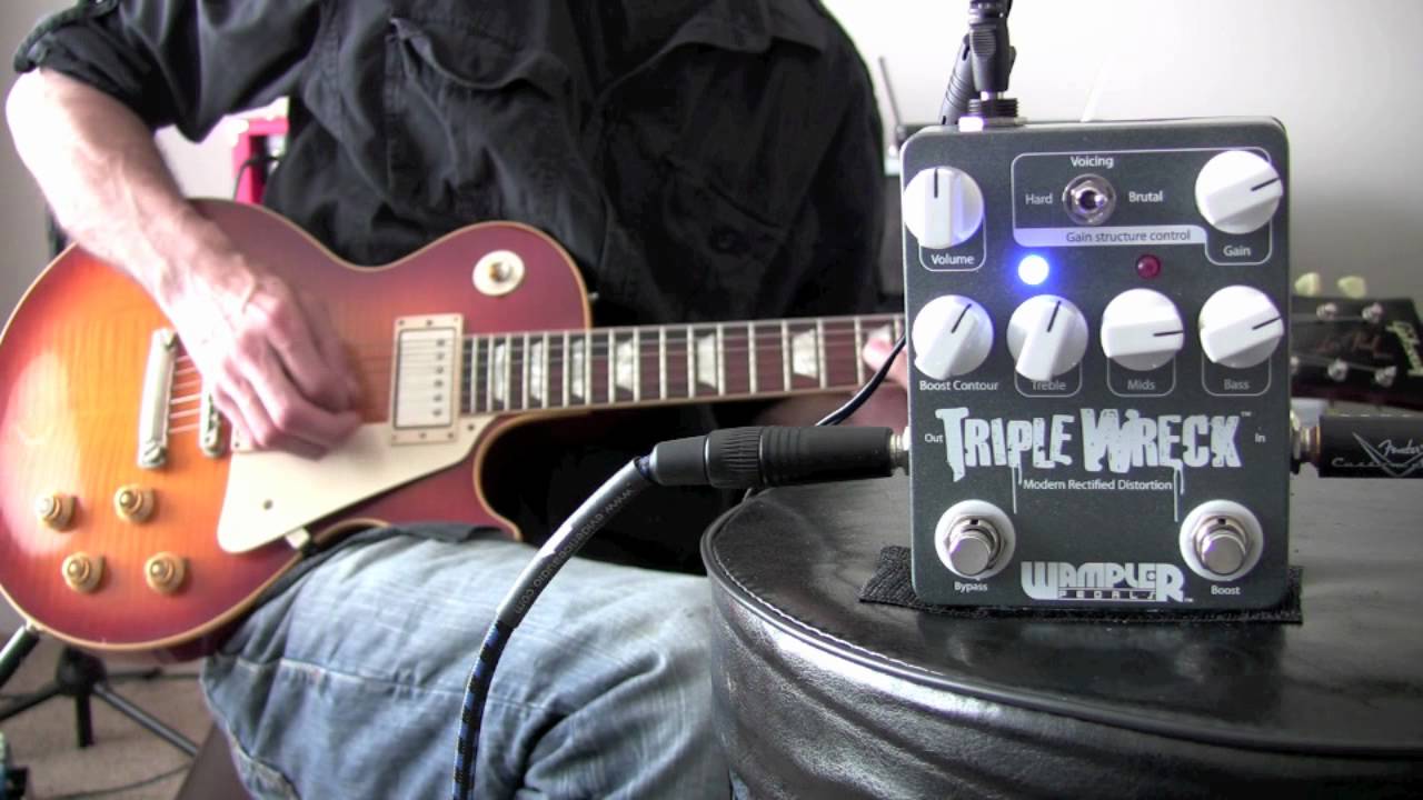 WAMPLER PEDALS - TRIPLE WRECK DEMO