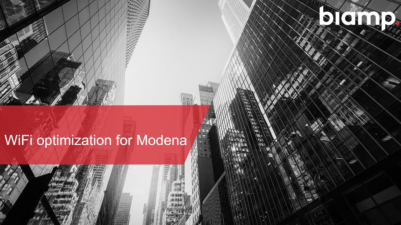 WiFi Optimization for Modena