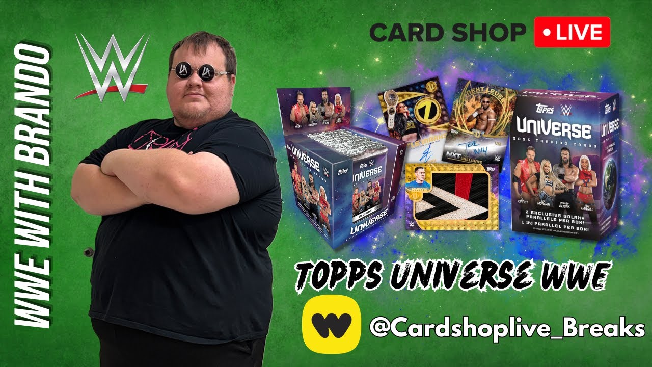 WWE Universe Case Break !3 with Brando! 03/11/2026