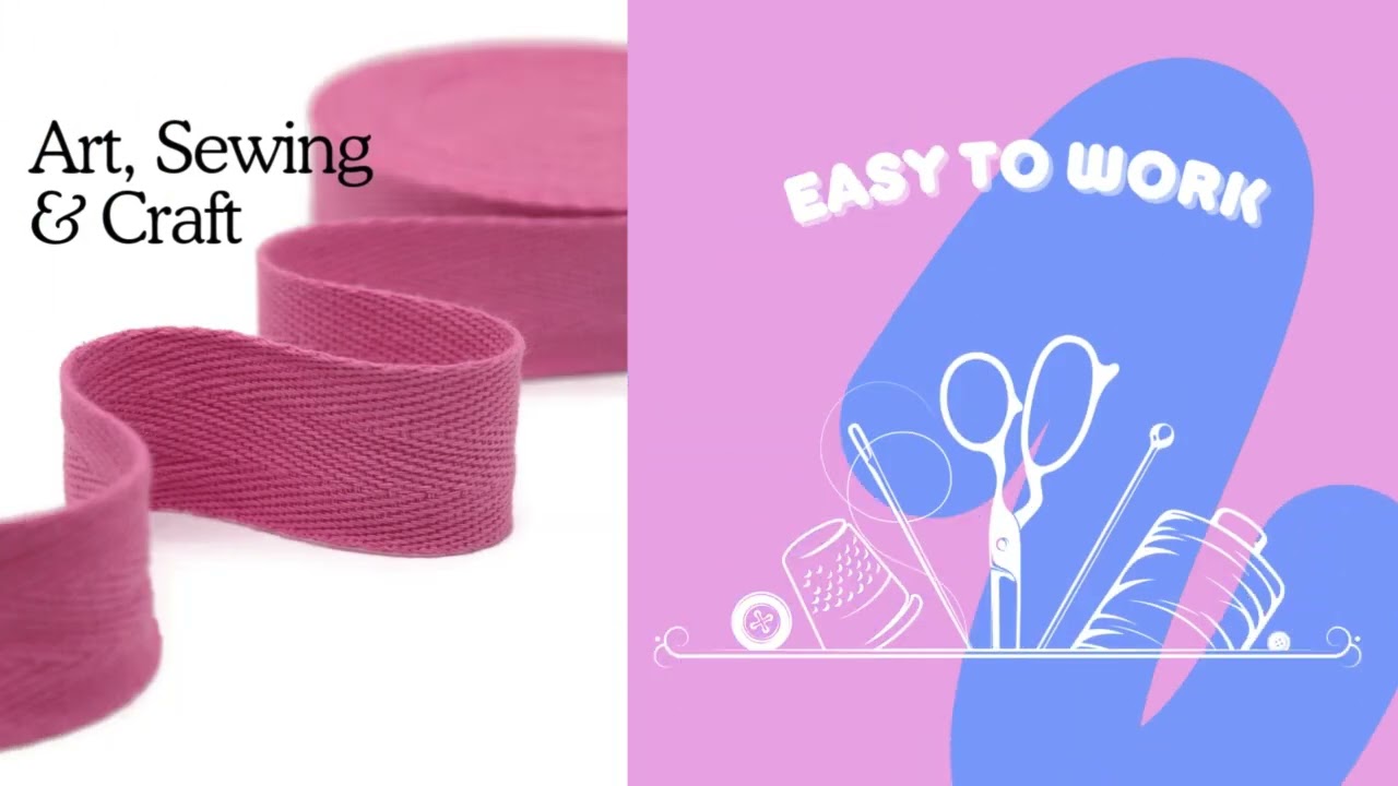 Cotton Twill Tape - Art, Sewing & Crafts Supplies by jacobbicerri