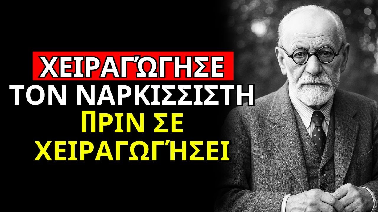 7 ΣΚΛΗΡΕΣ ΤΑΚΤΙΚΕΣ Για Να ΧΕΙΡΑΓΩΓΗΣΕΤΕ Έναν ΝΑΡΚΙΣΣΟ Μέχρι Να ΧΑΣΕΙ Τον ΕΛΕΓΧΟ! – Sigmund Freud